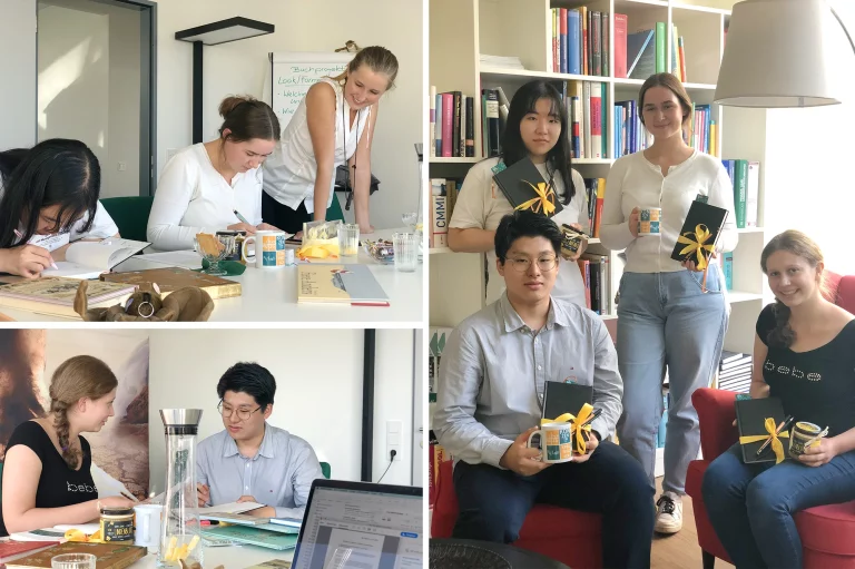 Wir arbeiten in Kooperation mit Schülern der Dresden International School.