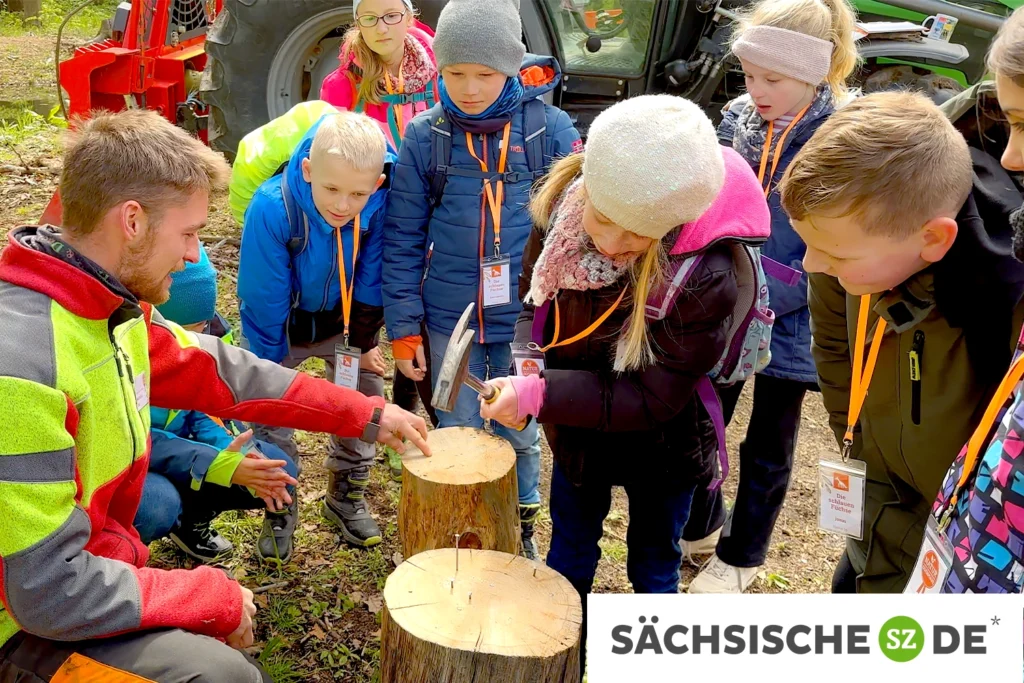 Die Sächsische Zeitung berichtet über die Natur-Olympiade