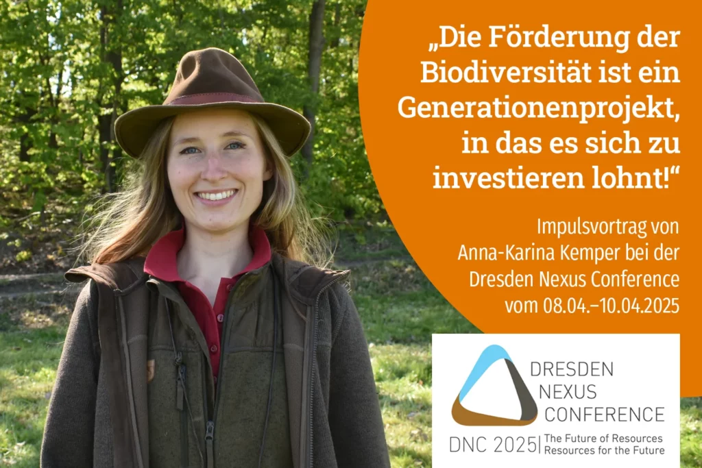 Anna-Karina Kemper bei der Dresden Nexus Conference 2025