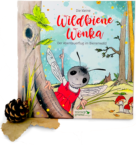 Kinderbuch Wildbiene Wonka
