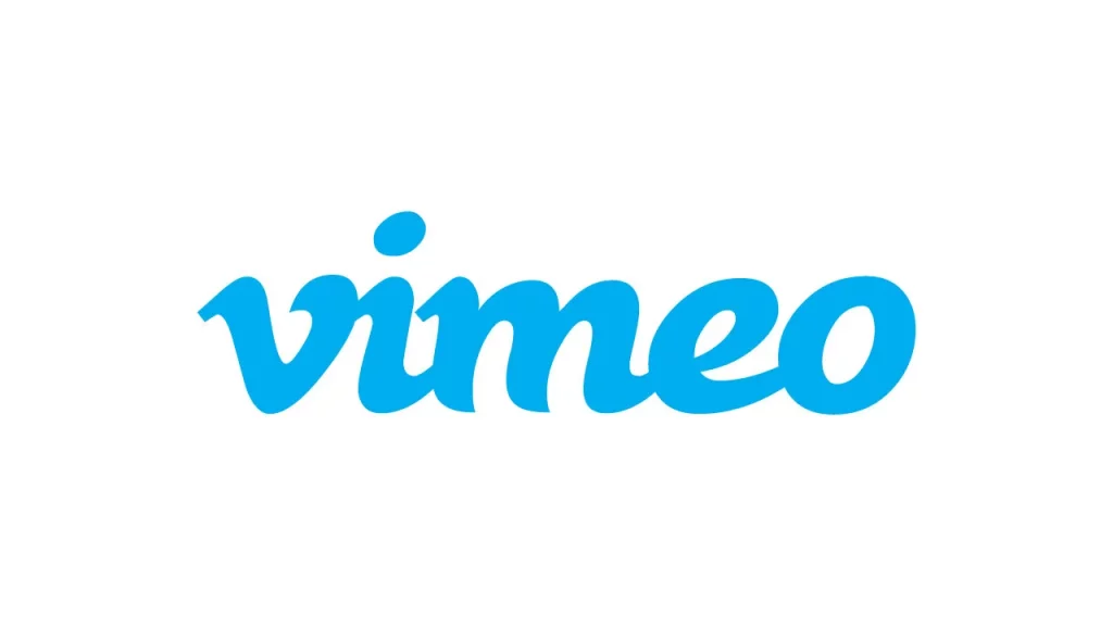 Vimeo Logo Blue on White